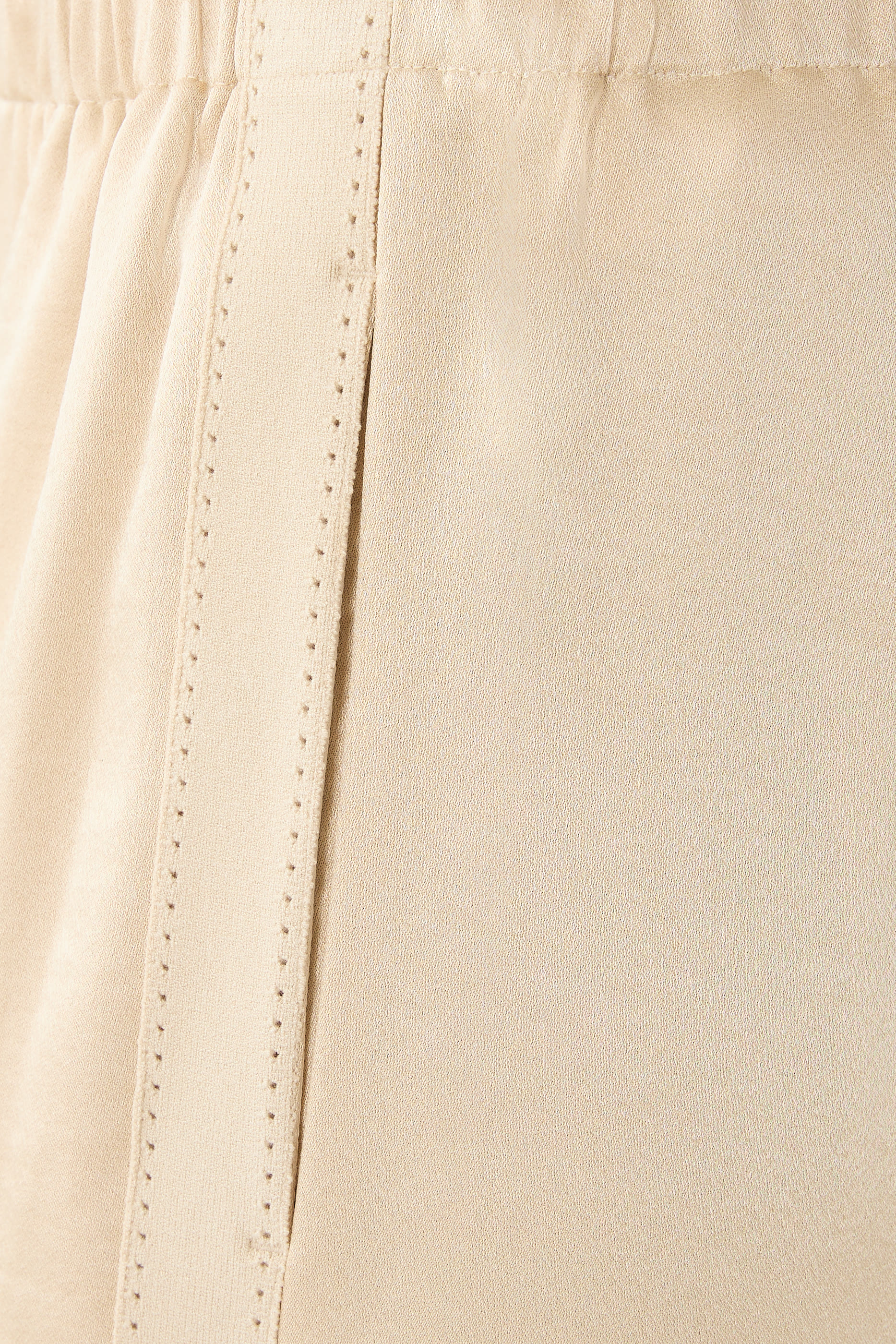 بنطال سهل الارتداء بشريط جانبي كريب