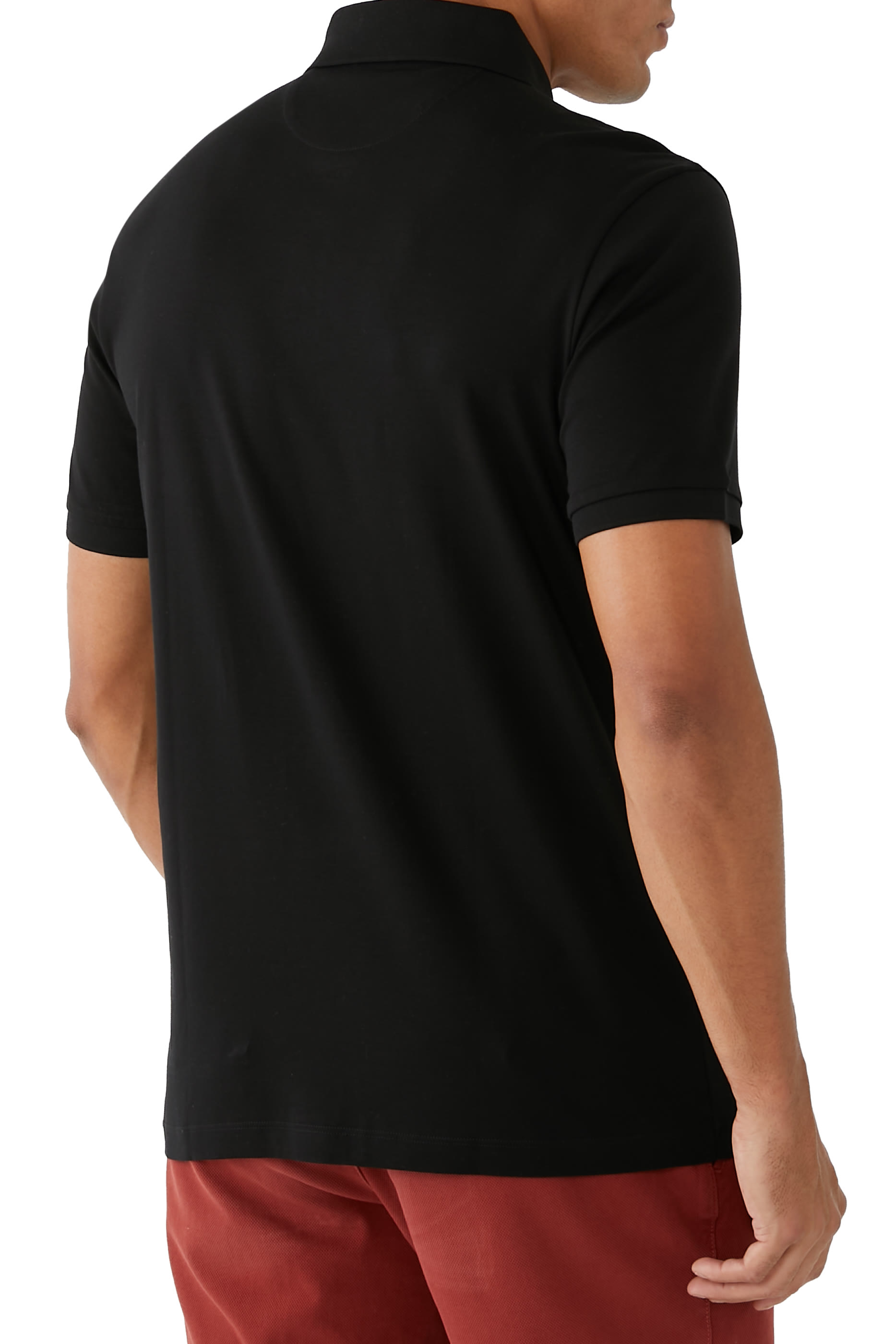 قميص بولو بأكمام قصيرة